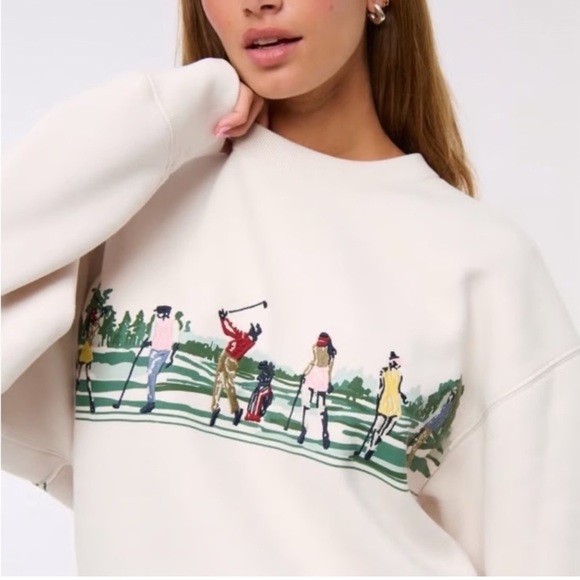 Abercrombie & Fitch Soft A&F Crewneck - Picture 2 of 5